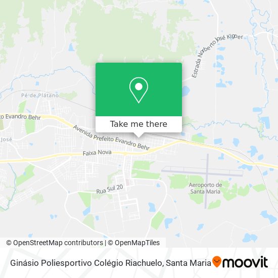 Ginásio Poliesportivo Colégio Riachuelo map