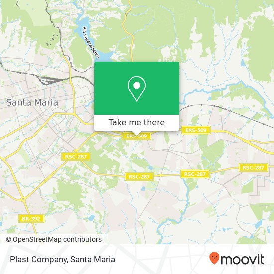 Plast Company map