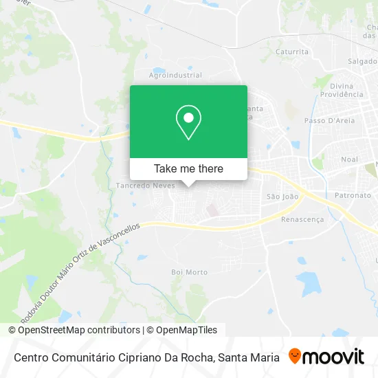 Centro Comunitário Cipriano Da Rocha map