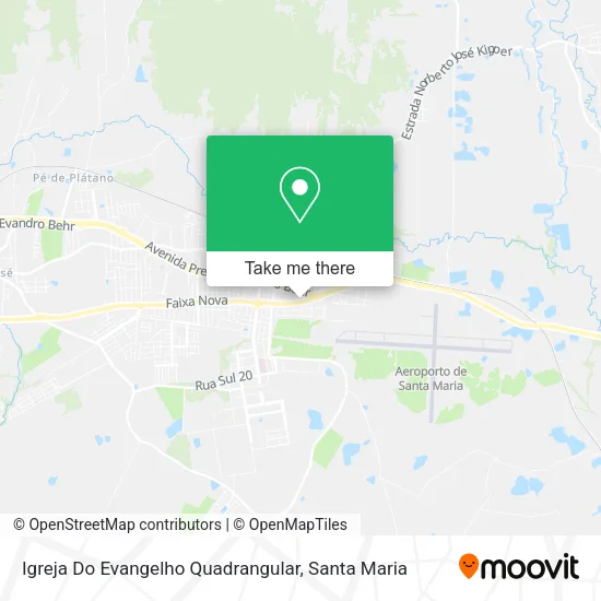 Igreja Do Evangelho Quadrangular map
