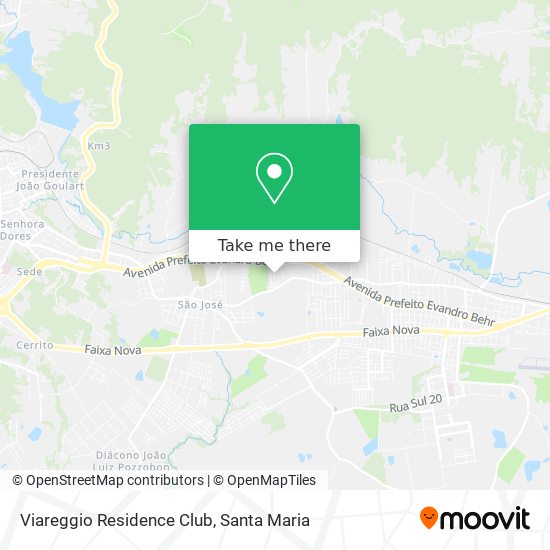 Viareggio Residence Club map