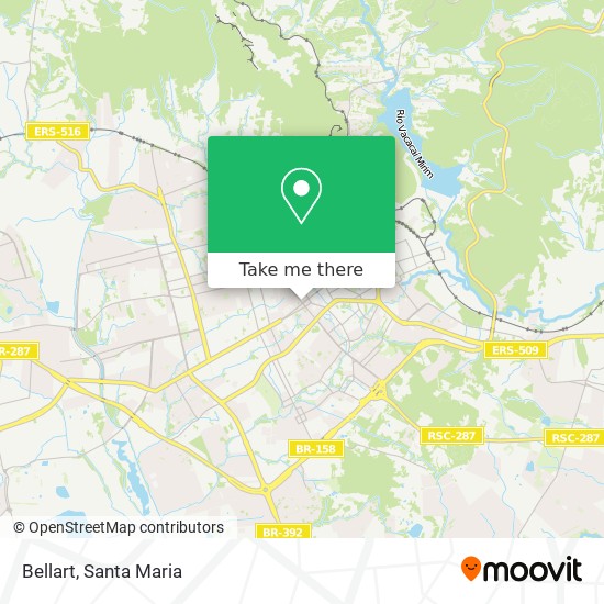 Mapa Bellart