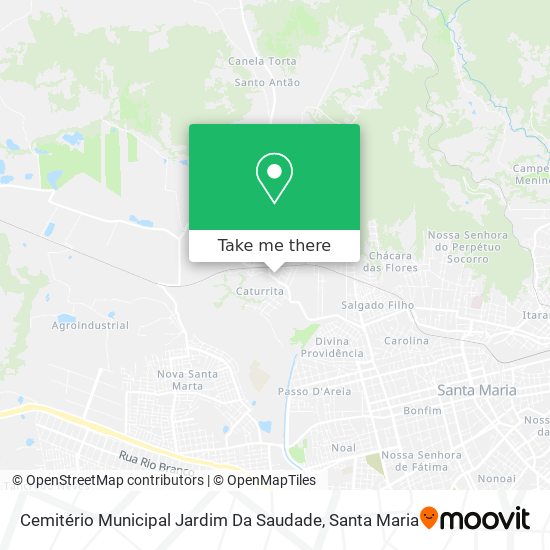 Cemitério Municipal Jardim Da Saudade map