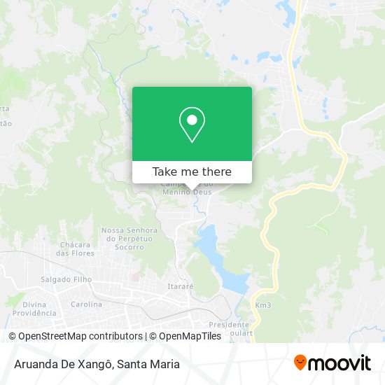 Aruanda De Xangô map