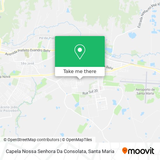 Capela Nossa Senhora Da Consolata map