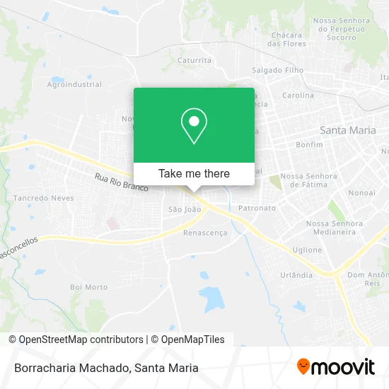 Borracharia Machado map