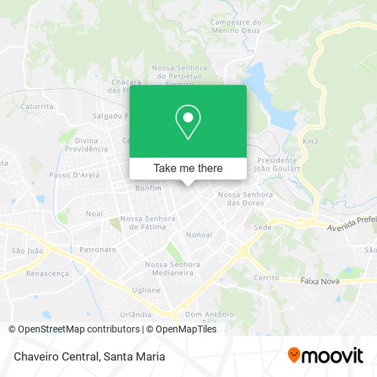 Chaveiro Central map