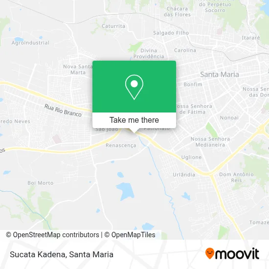 Sucata Kadena map