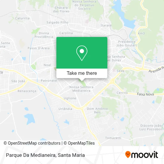 Parque Da Medianeira map