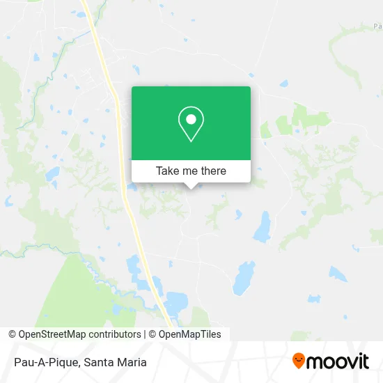 Pau-A-Pique map