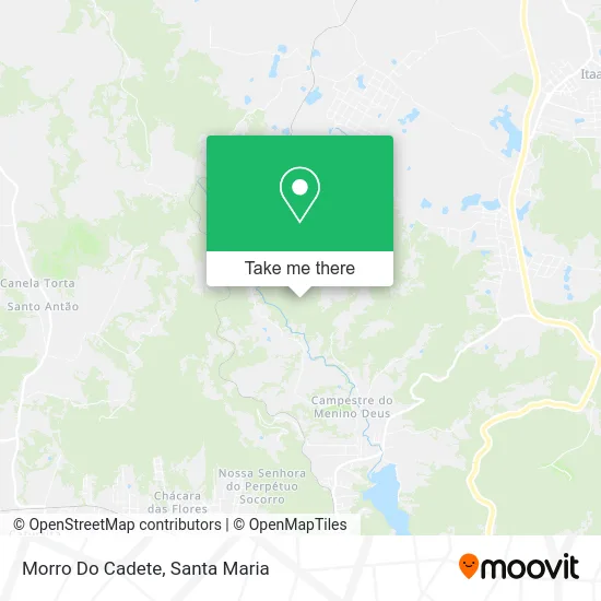 Morro Do Cadete map