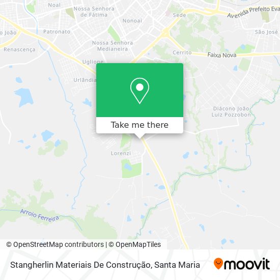 Mapa Stangherlin Materiais De Construção