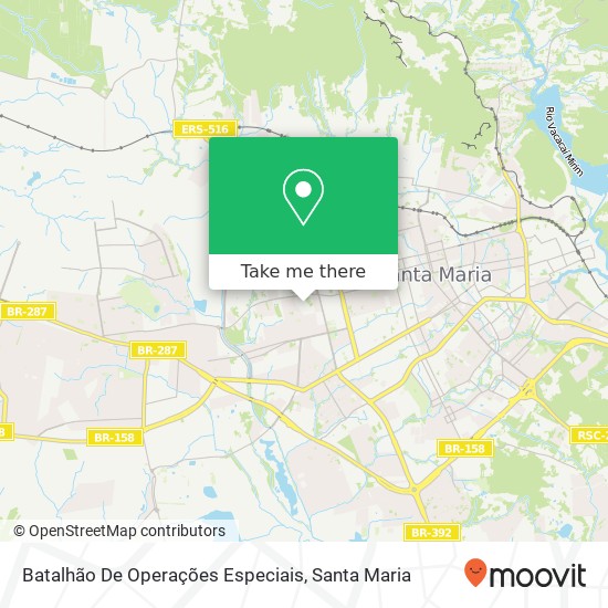 Mapa Batalhão De Operações Especiais