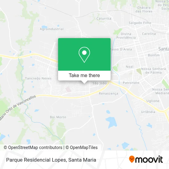 Parque Residencial Lopes map