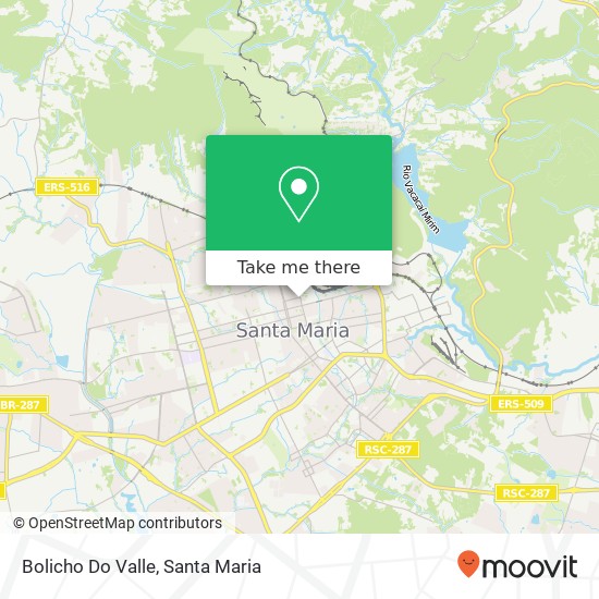 Bolicho Do Valle map