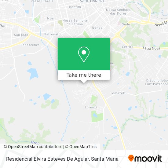 Residencial Elvira Esteves De Aguiar map