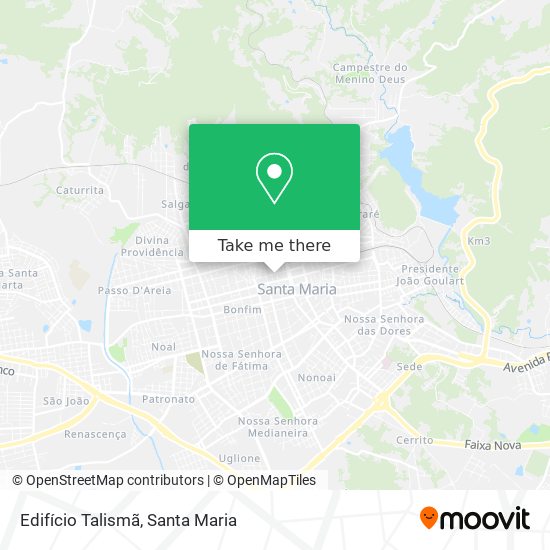 Edifício Talismã map