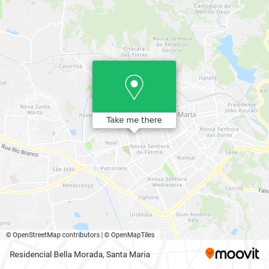 Residencial Bella Morada map