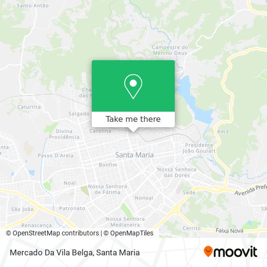 Mercado Da Vila Belga map