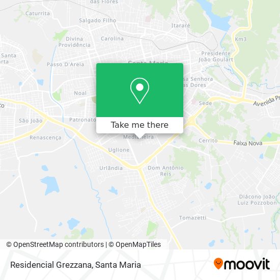 Residencial Grezzana map