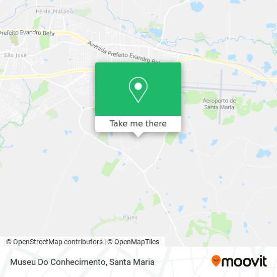 Museu Do Conhecimento map