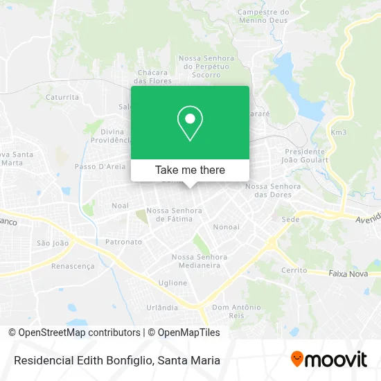 Residencial Edith Bonfiglio map