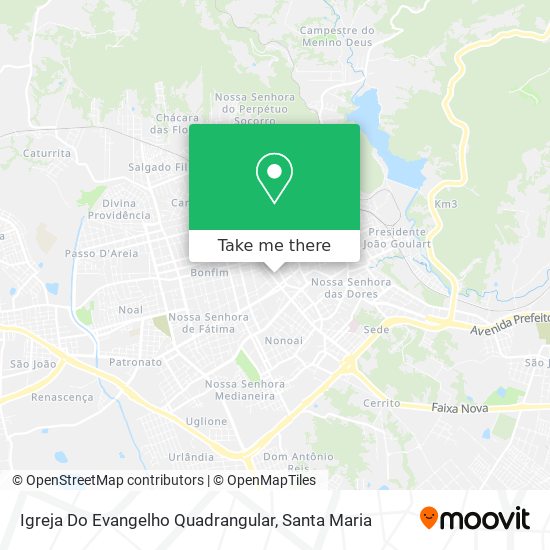 Mapa Igreja Do Evangelho Quadrangular