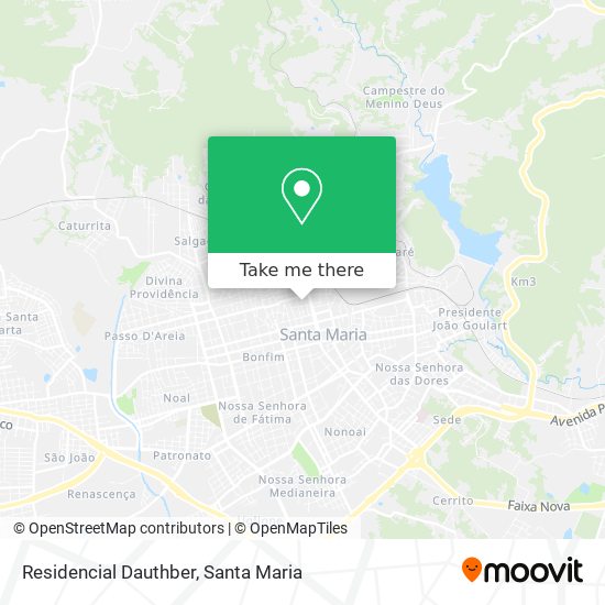 Residencial Dauthber map