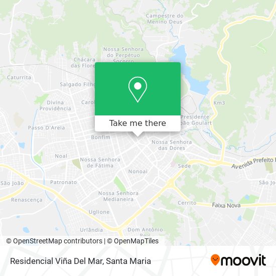 Mapa Residencial Viña Del Mar