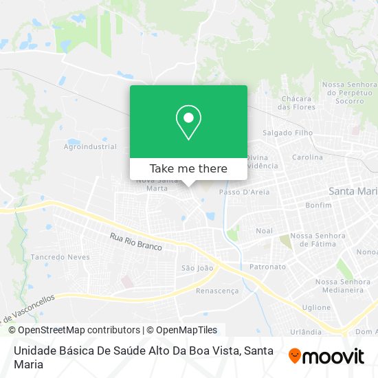 Unidade Básica De Saúde Alto Da Boa Vista map