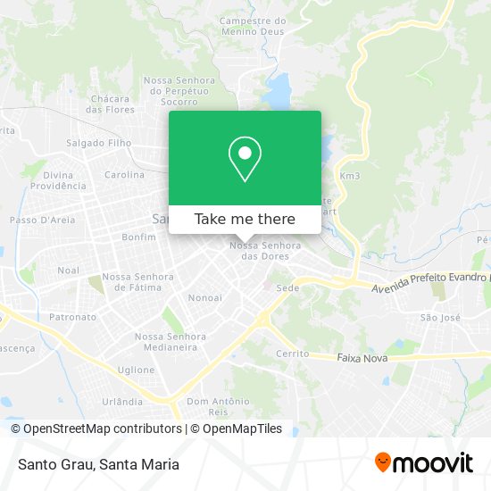 Santo Grau map