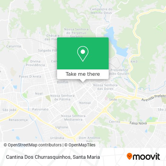 Cantina Dos Churrasquinhos map