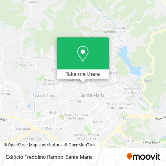 Edifício Fredolino Rambo map