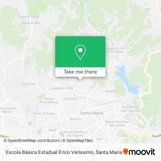 Escola Básica Estadual Érico Veríssimo map