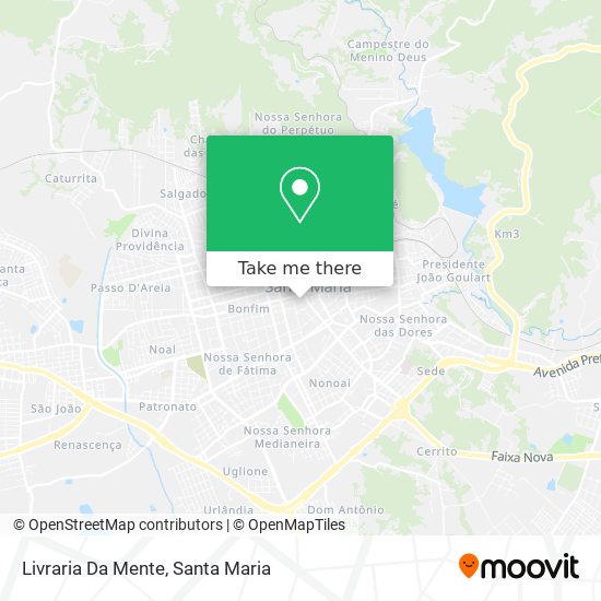 Mapa Livraria Da Mente