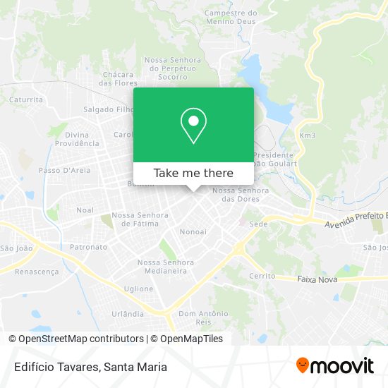 Mapa Edifício Tavares