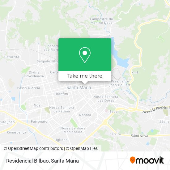 Residencial Bilbao map