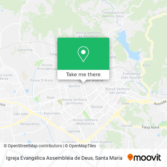 Igreja Evangélica Assembléia de Deus map