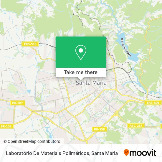 Mapa Laboratório De Materiais Poliméricos