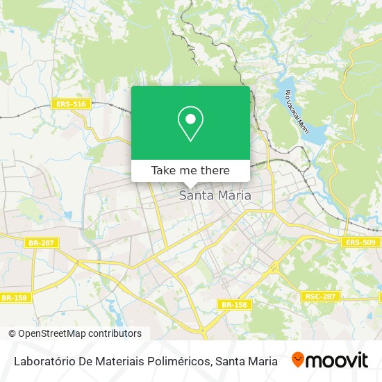 Laboratório De Materiais Poliméricos map