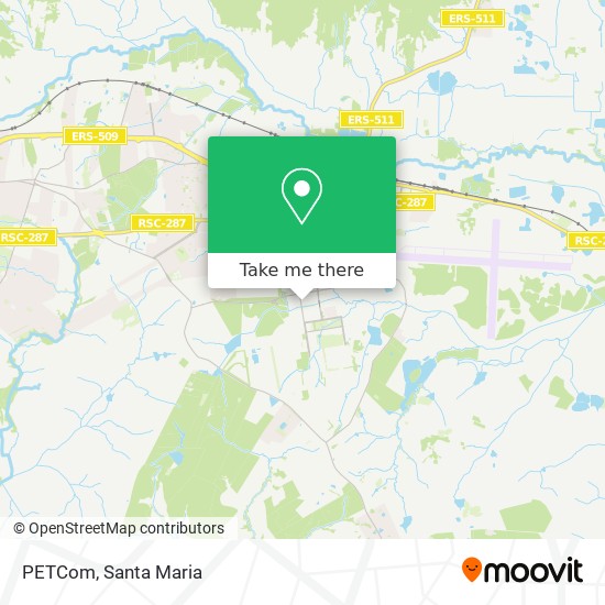 PETCom map
