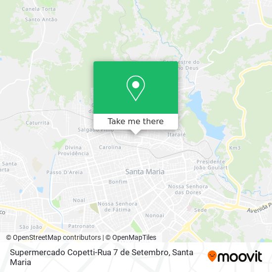 Supermercado Copetti-Rua 7 de Setembro map