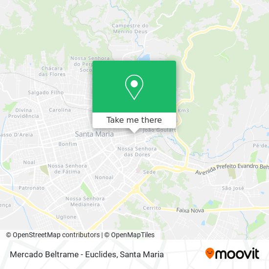 Mercado Beltrame - Euclides map
