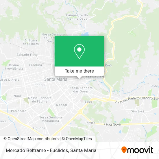 Mercado Beltrame - Euclides map