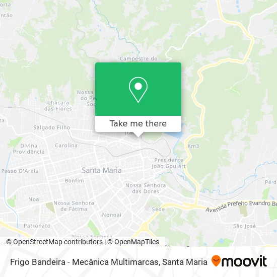 Frigo Bandeira - Mecânica Multimarcas map