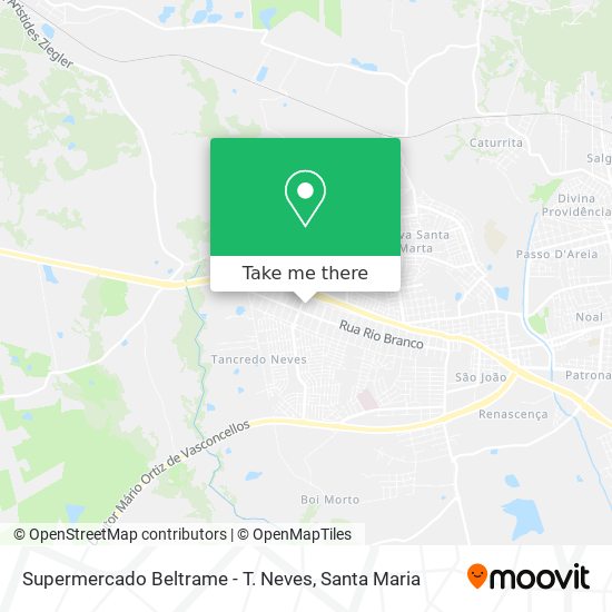 Supermercado Beltrame - T. Neves map