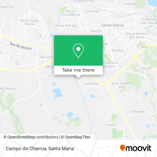 Campo do Charrua map