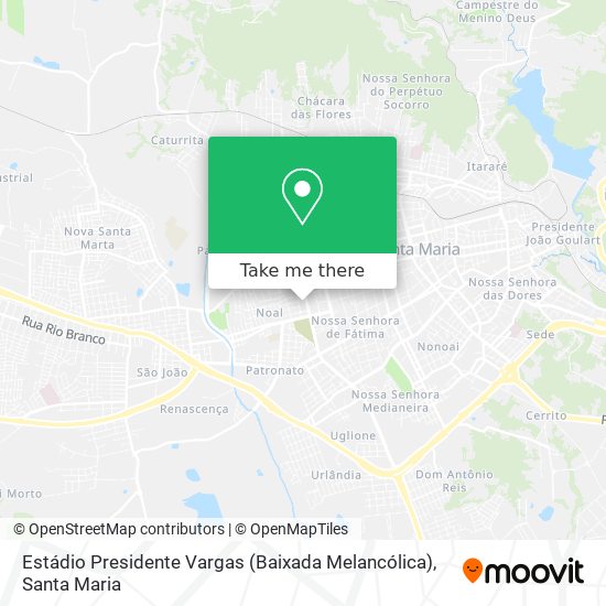 Estádio Presidente Vargas (Baixada Melancólica) map