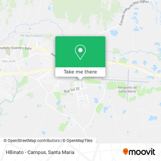 Mapa HBinato - Campus