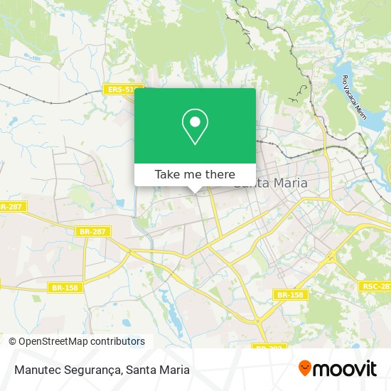 Mapa Manutec Segurança